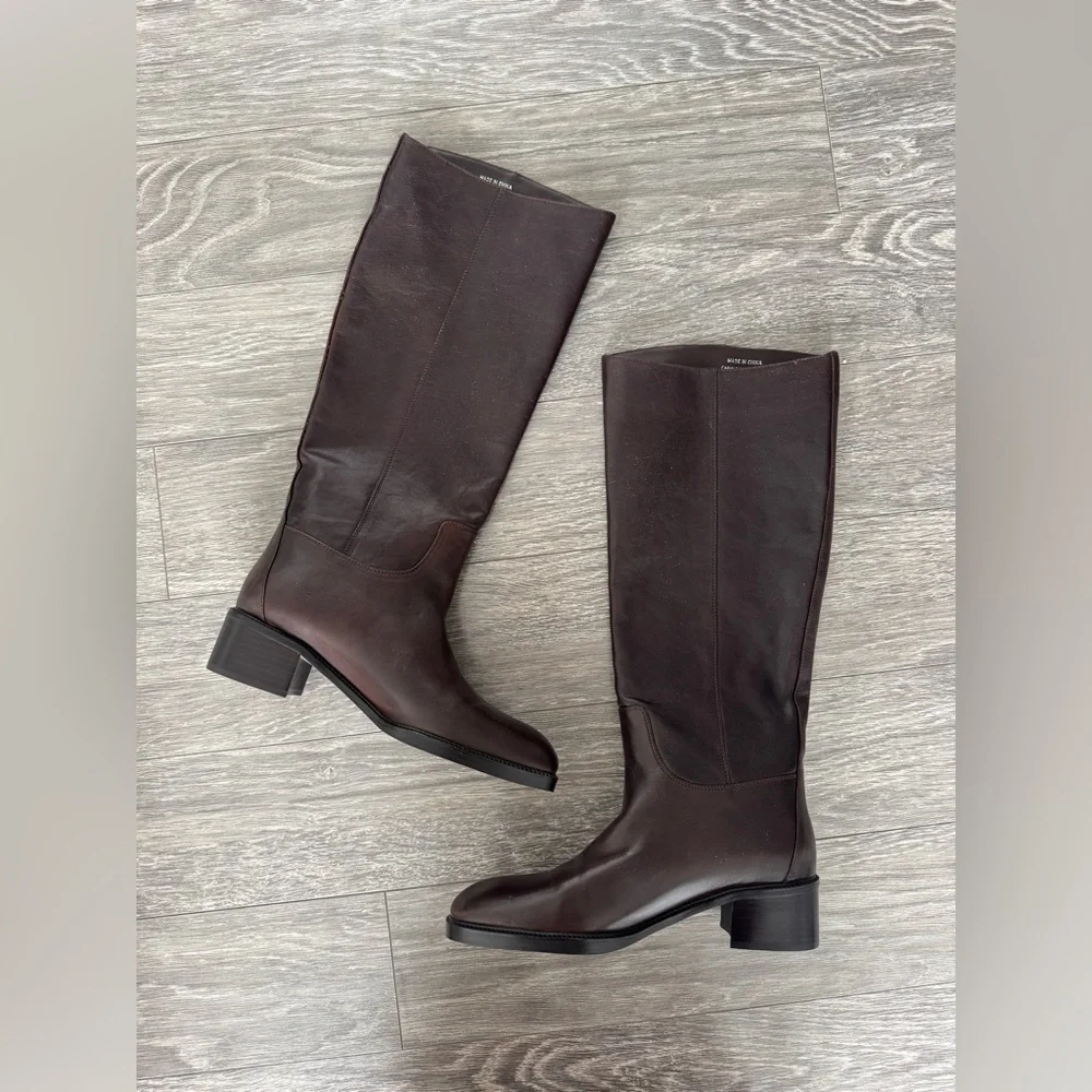 JEFFREY CAMPBELL Lada Boots in Coffee 8.5